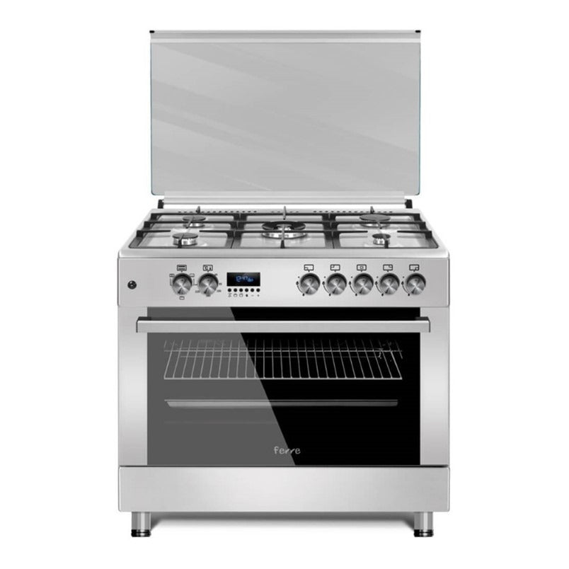 5 plate gas stove on sale with electric oven