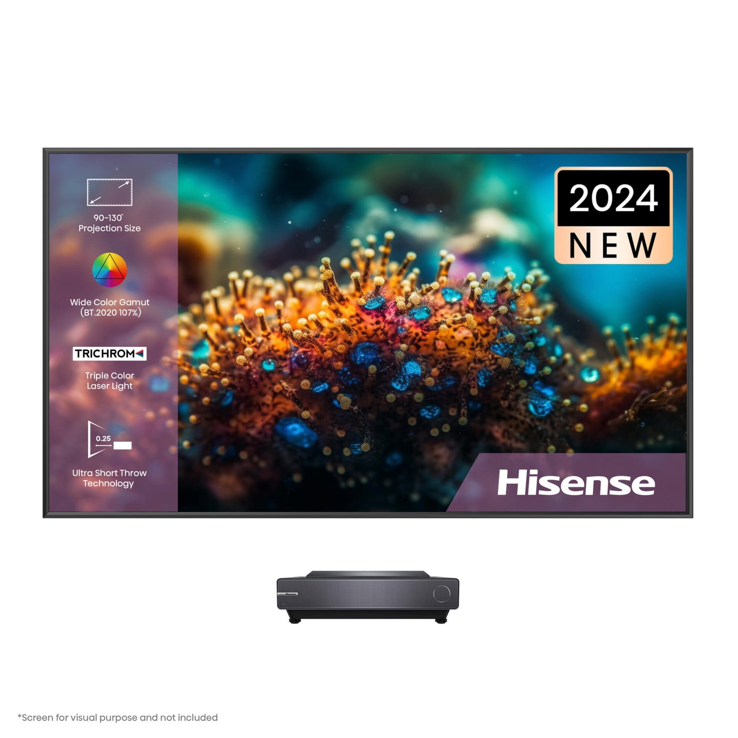 Hisense TV, 90 - 130 Inch 4K UHD Laser - PX2 Pro