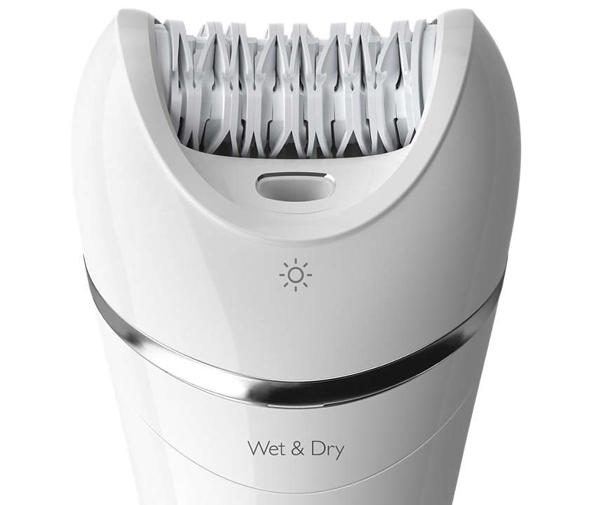 Philips Wet & Dry Epilator Series 8000 with 3 Accessories - BRE700/00