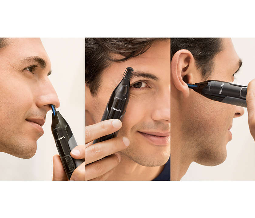 Philips Series 3000 Nose, Ear & Eyebrow Trimmer - NT3650/16