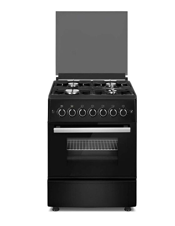 Ferre 60 60 Free Standing Gas/Electric Stove - Black