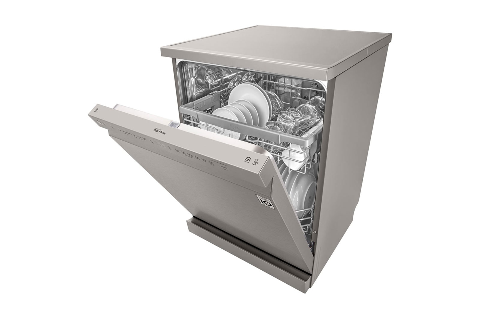 LG 14 Place Dishwasher - Platinum Silver 3-DFB512FP.APZQESA