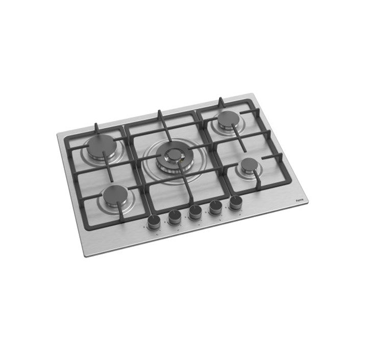 Ferre 75cm Gas Hob Stainless Steel- EL008