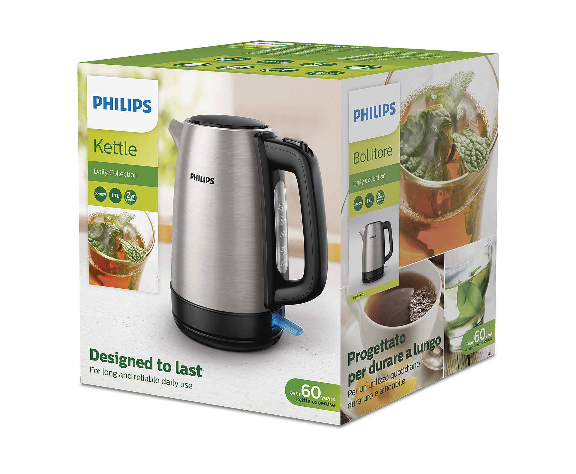 Philips Daily Stainless Steel Kettle-HD9350/90