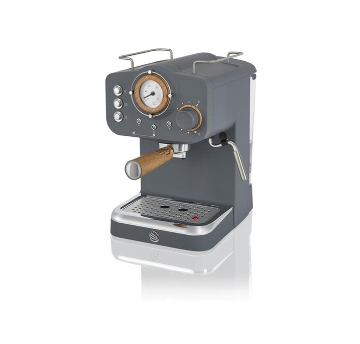 Swan Nordic Slate Grey Pump Espresso Machine-SK22110GRYN