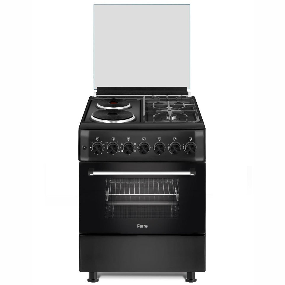 Ferre 60x60 Free Standing Gas/Electric Cooker- F6TS22E5.MB