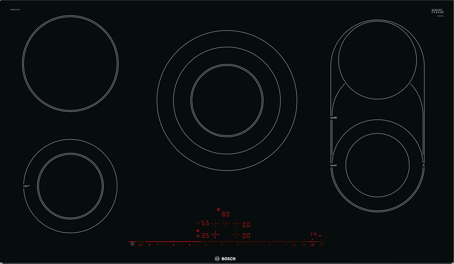 Bosch Series 8 Electric Hob - PKM975DK1D