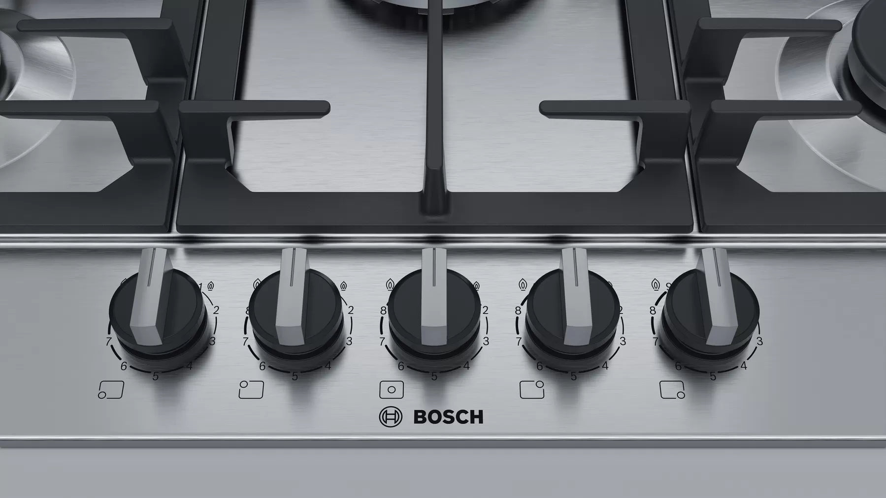 Bosch Series 6 Gas Hob - PCQ7A5B90Z