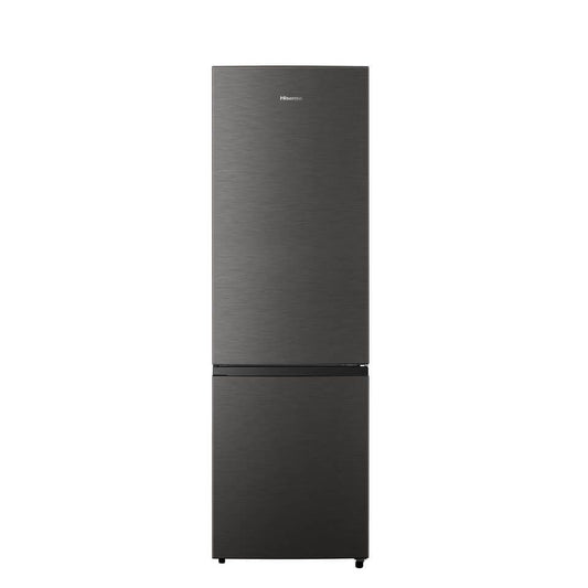 Hisense 269L Inox Bottom Freezer with Water Dispenser, A class- H370BIT-WD