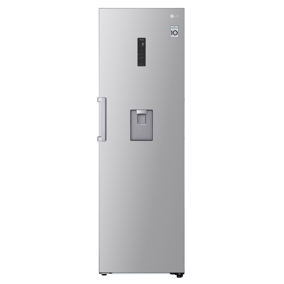 LG 386L Larder Fridge - Platinum Silver 3 -GC-F411ELDM.APZQESA