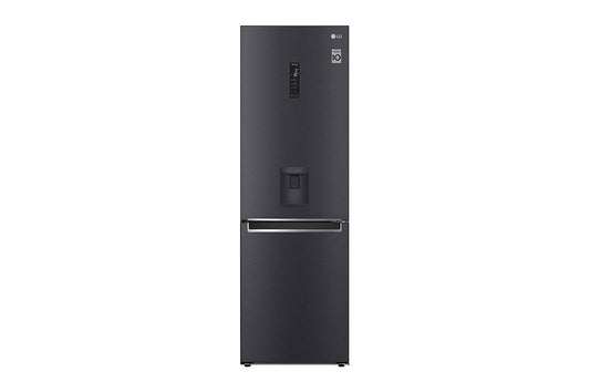 LG 373L Bottom Freezer Top Fridge - Matte Black-GC-F459NQDM.AMCQESA