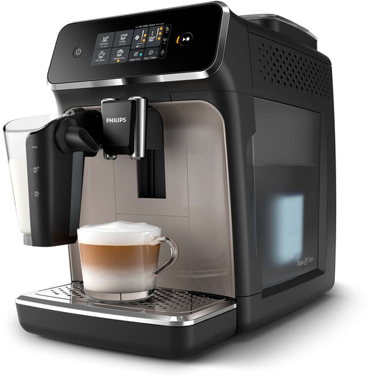 Philips LatteGo Series 2200 Fully Automatic Coffee Machine - Zinc Brown- EP2235/40
