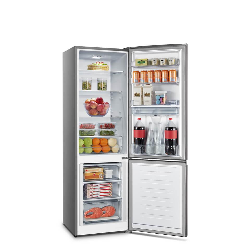 Hisense 269L Inox Bottom Freezer with Water Dispenser, A class- H370BIT-WD