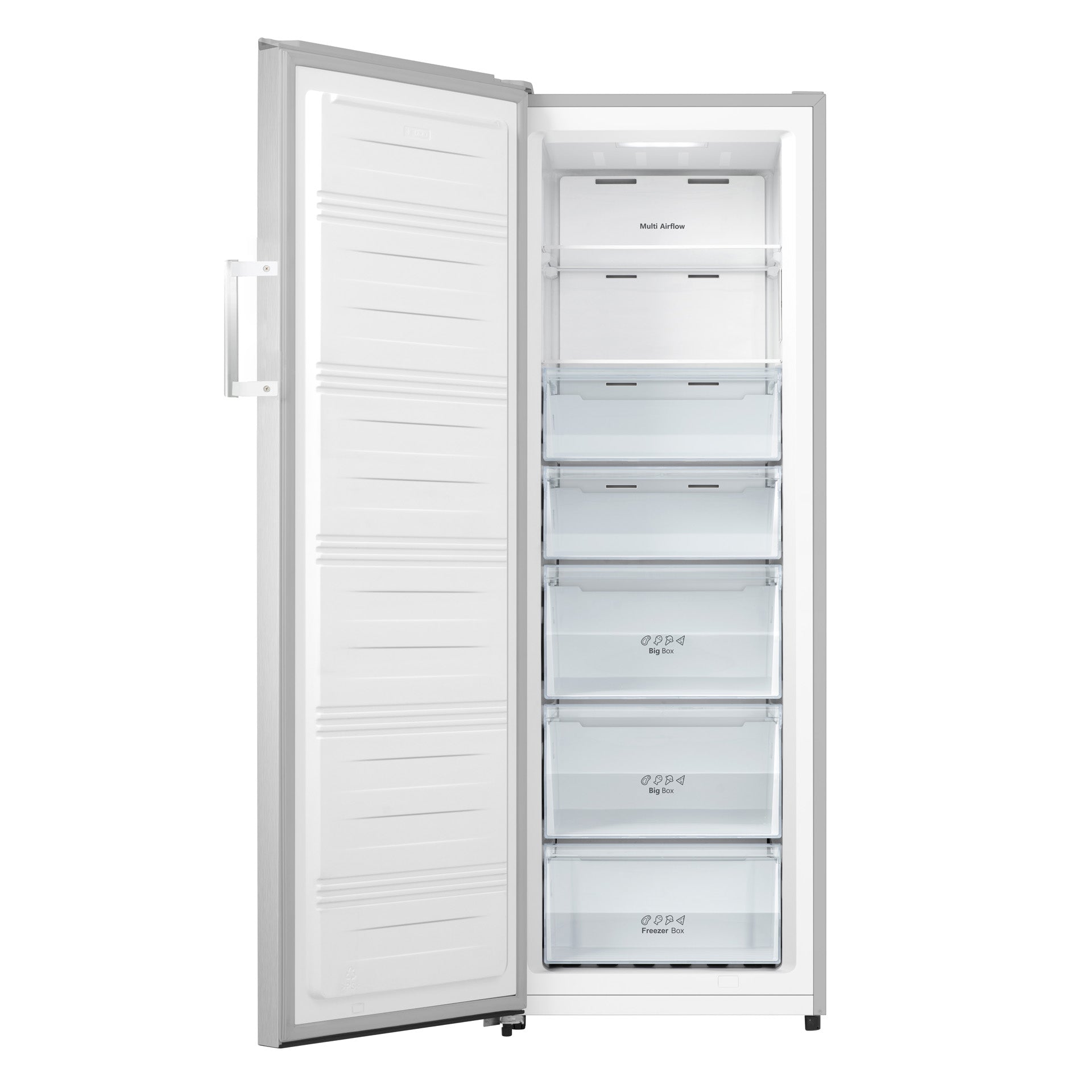 Hisense Freezer, 229L Pigeon Pair Inox-H300UI