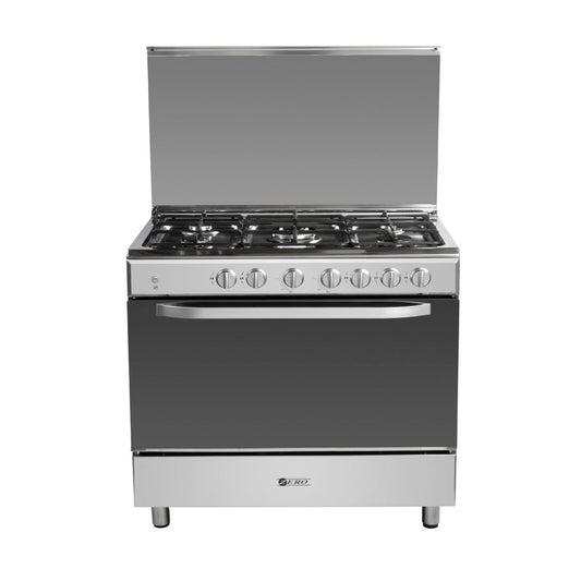 Zero Appliances 5 Burner Stainless Steel Gas Stove