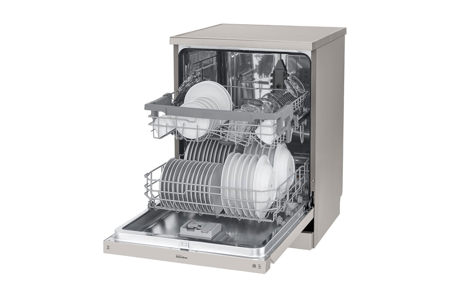 LG 14 Place Dishwasher - Platinum Silver 3-DFB512FP.APZQESA