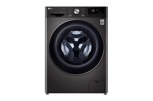 LG 12kg Wash / 8kg Dry Black Steel Vivace - AI DD Washer Dryer Combo-F4V9BCP2E.ABLQESA