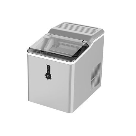 Zero Appliances Black/White/Silver- IM12 Bullet Ice Maker