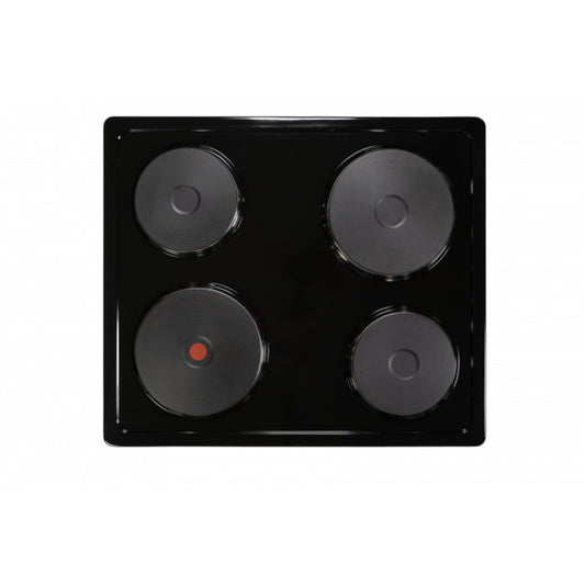 Falco -60cm Black Oven and Solid Hob Set